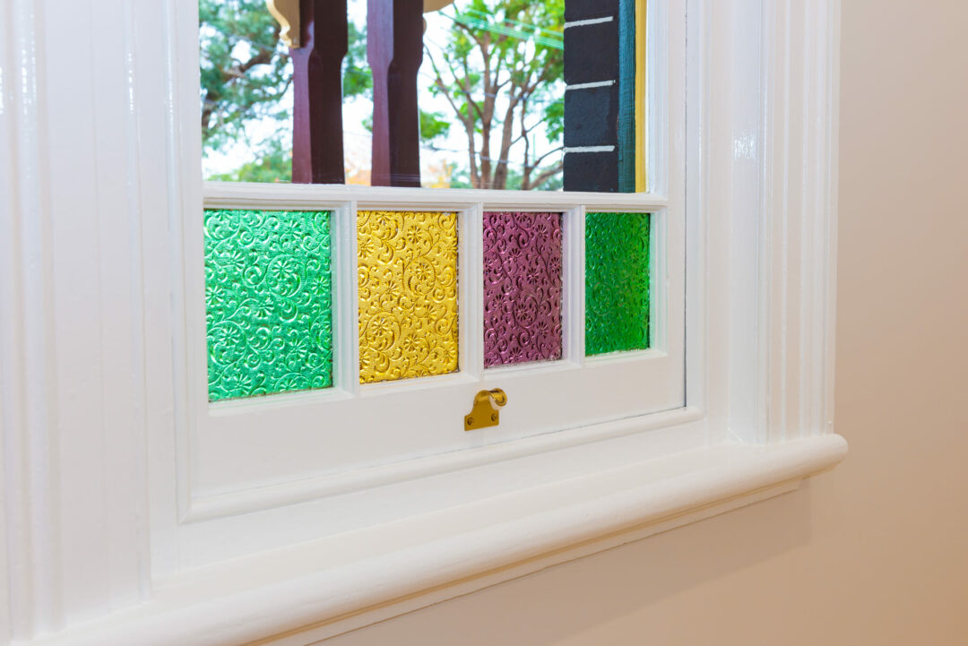 Beautiful stained glass window