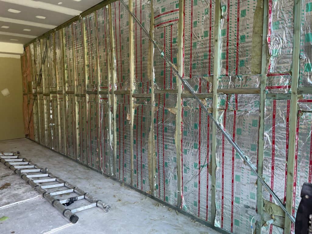 Room with large storage space