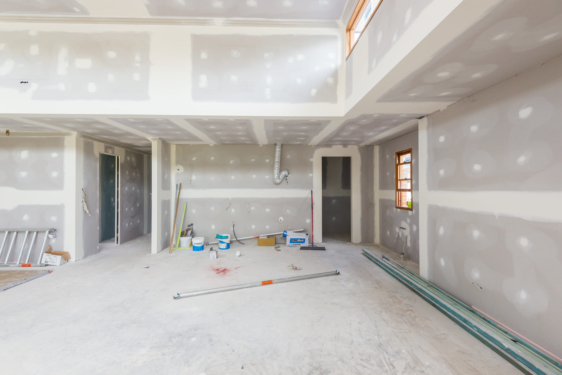 Marble look tiles, beautiful bathroom with sink and tub