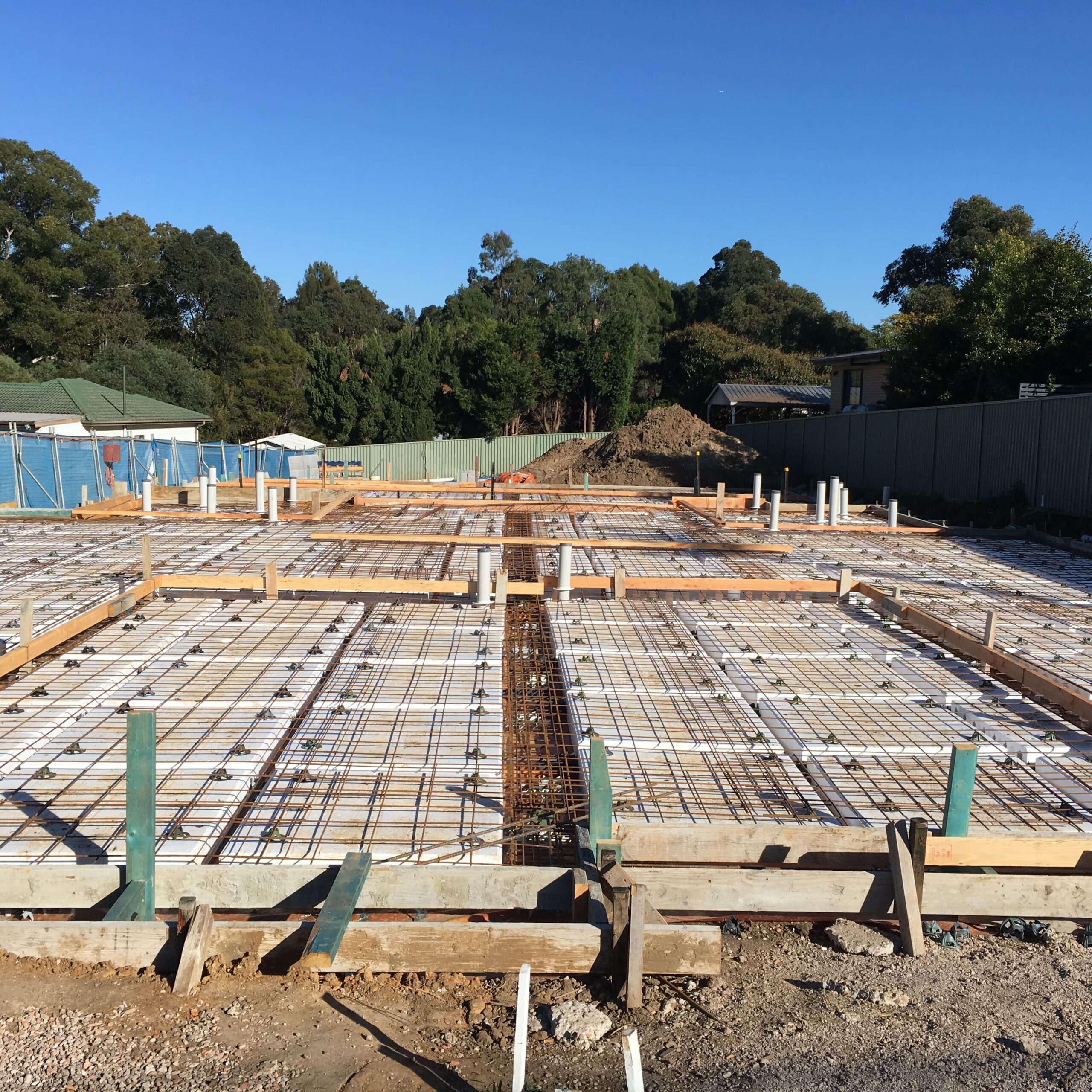 Marble look tiles, beautiful bathroom with sink and tub