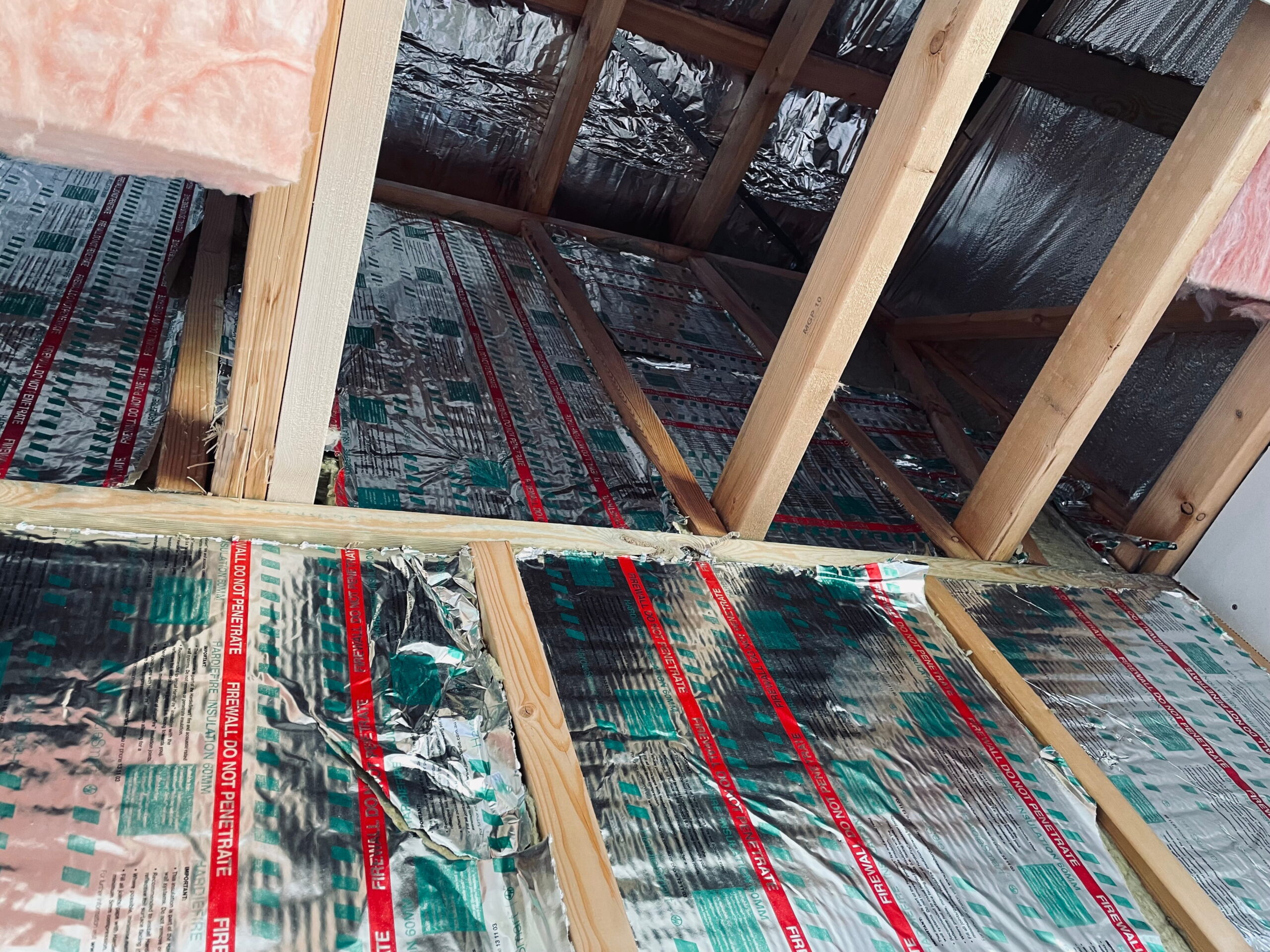 Marble look tiles, beautiful bathroom with sink and tub